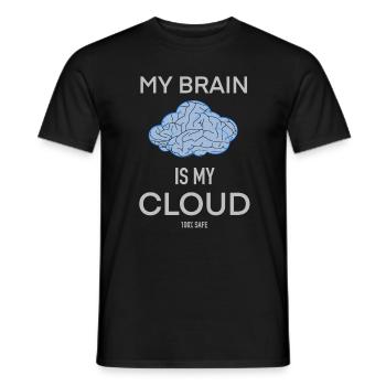 Netzwerk - Cloud - Männer T-Shirt - Schwarz - Vorne - AI Model Male 178 light (178cm)