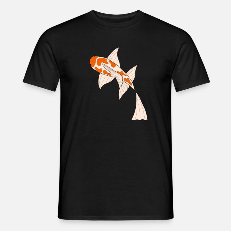 Koi - Männer T-Shirt - Schwarz
