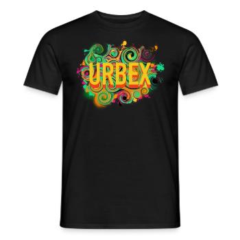 Urbex - Urban Explorer - Männer T-Shirt - Schwarz - Vorne - AI Model Male 178 light (178cm)