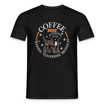 Café et arboriculture Tennessee Bringé - T-shirt homme - noir - Devant - AI Model Male 178 light (178cm)