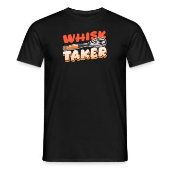 Bake Whisk Taker - Men's T-Shirt - black - Front - AI Model Male 178 light (178cm)
