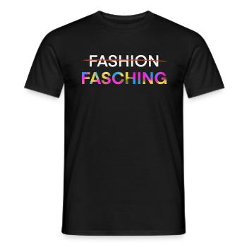 Fasching - Karneval - Männer T-Shirt - Schwarz - Vorne - AI Model Male 178 light (178cm)