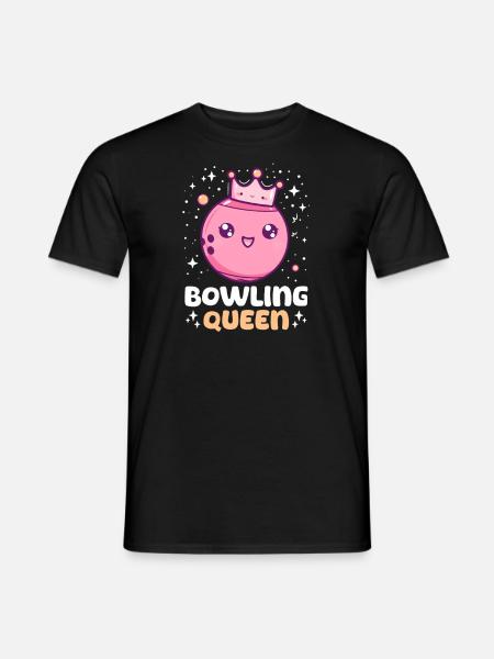 Bowling Bowling Queen - Men's T-Shirt - black