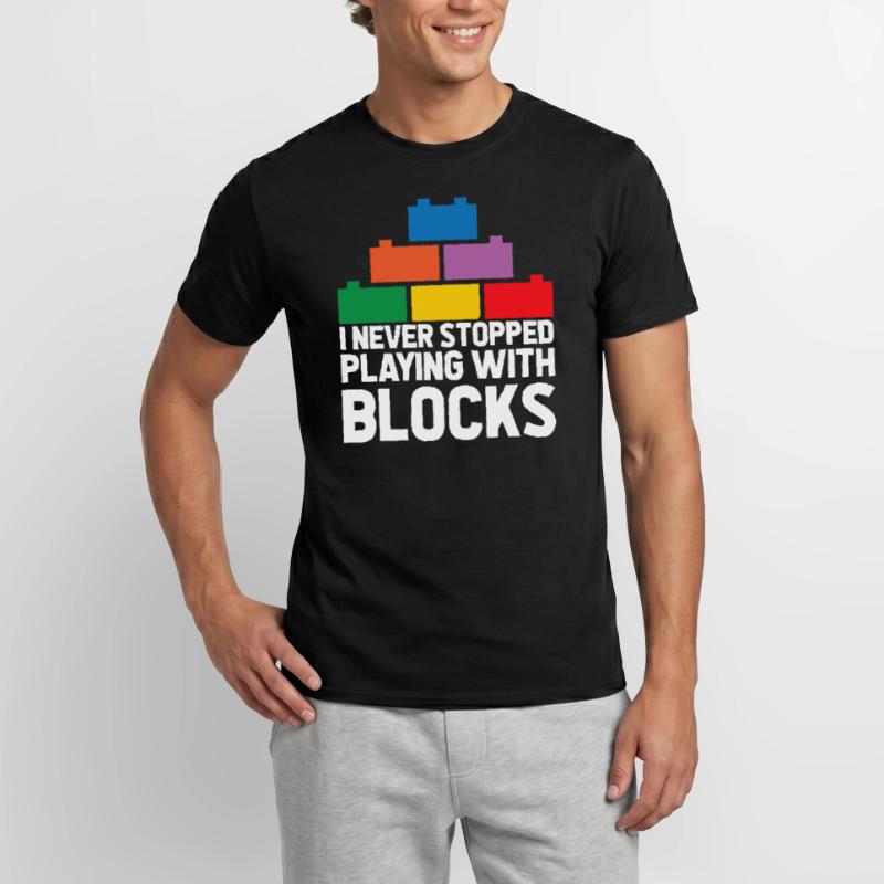 Brick Builder Brick Building Master Builder Men’s T-shirt