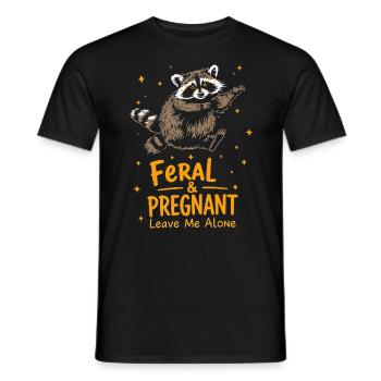 Pregnancy New Mom Candy Heart Cute Baby Reveal - T-shirt homme - noir - Devant - AI Model Male 178 light (178cm)