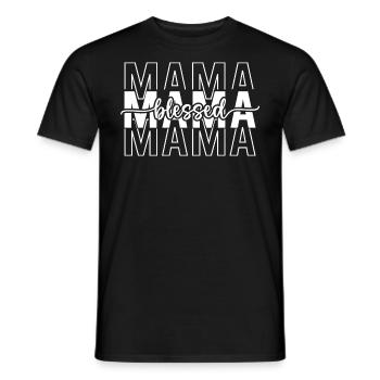 Mama - Männer T-Shirt - Schwarz - Vorne - AI Model Male 178 light (178cm)