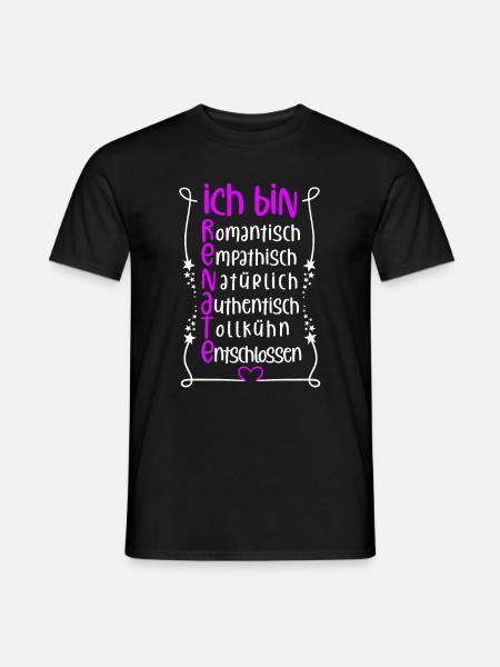 Für den besten Menschen - Ich bin Renate - Männer T-Shirt - Schwarz
