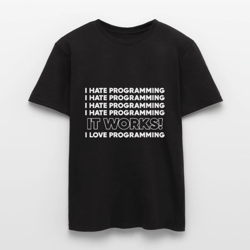 Je déteste la programmation cadeau de programmation T-shirt homme