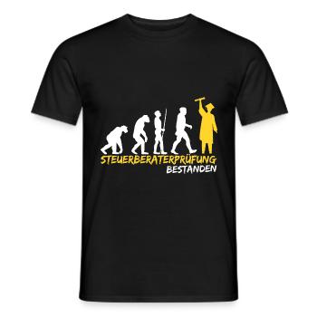 Steuerberater Prüfung bestanden Bestandene Lustig - Männer T-Shirt - Schwarz - Vorne - AI Model Male 178 light (178cm)