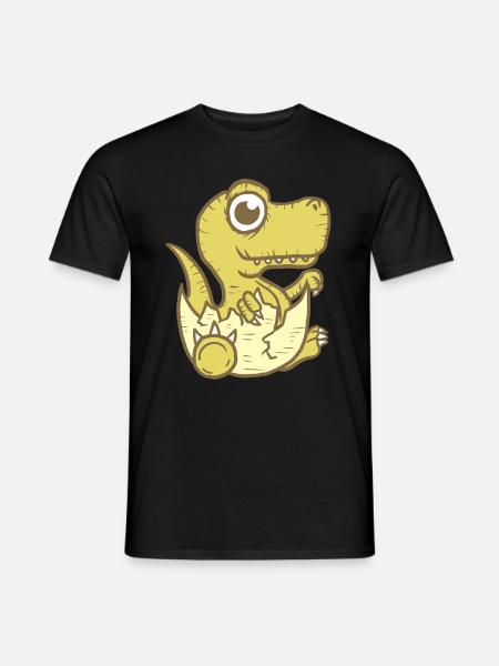 T-rex bébé - T-shirt homme - noir
