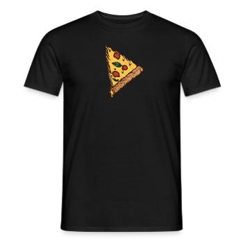 Papa Sohn Partnerlook Partneroutfit Pärchen Pizza - Männer T-Shirt - Schwarz - Vorne - AI Model Male 178 light (178cm)