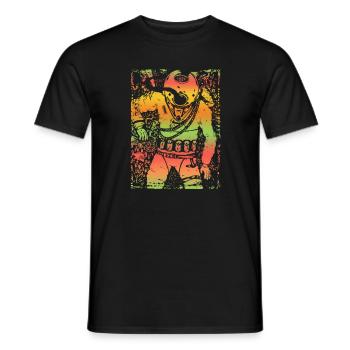 Taucher Taucherbrille Schnorcheln unter Wasser - Männer T-Shirt - Schwarz - Vorne - AI Model Male 178 light (178cm)
