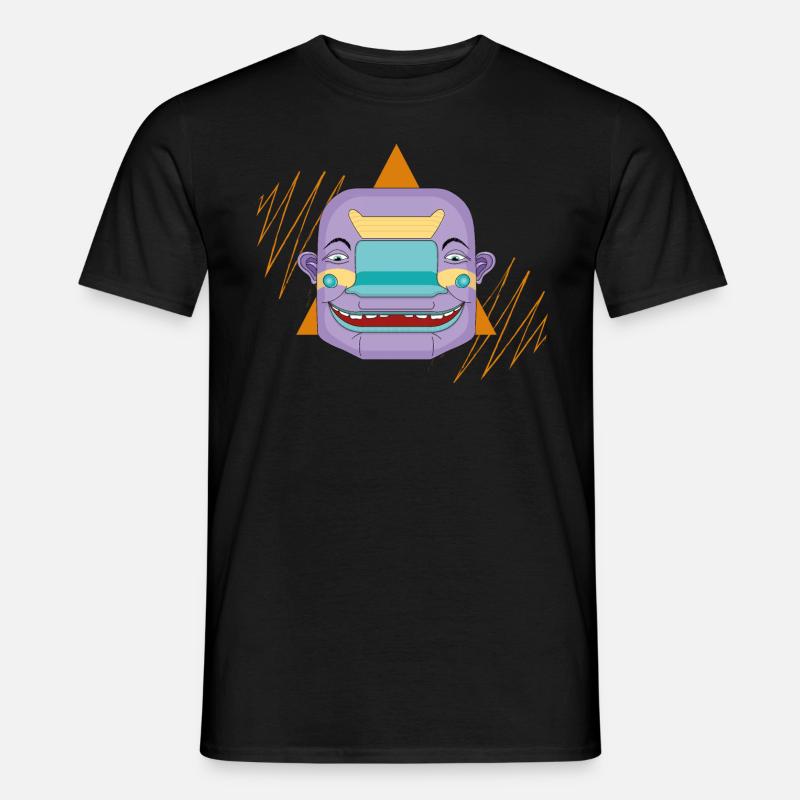 Mr. Stretchy - Männer T-Shirt - Schwarz