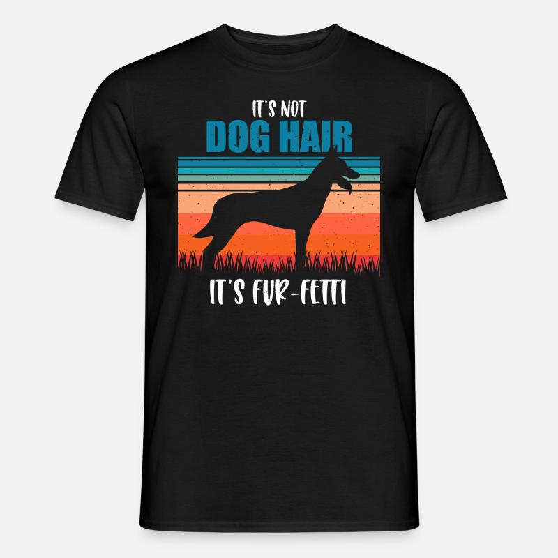 Malinois Belgischer Schäferhund - Männer T-Shirt - Schwarz