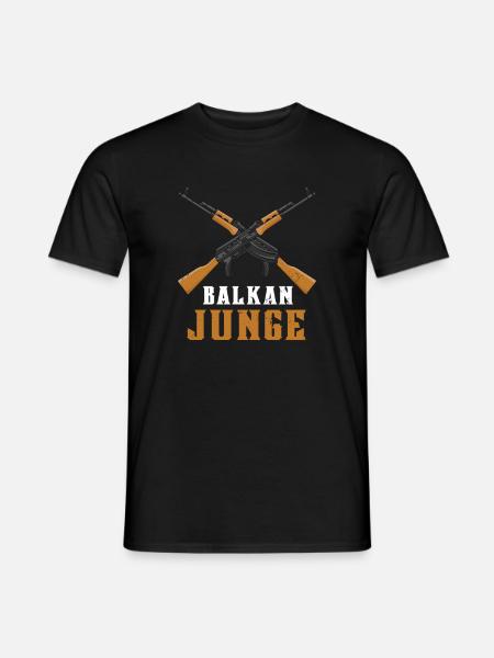 Balkan Boy Jebiga Brate - Men's T-Shirt - black