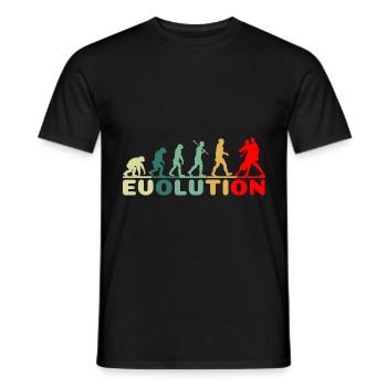 Tango dance dance evolution retro pour couple de danse - T-shirt homme - noir - Devant - AI Model Male 178 light (178cm)