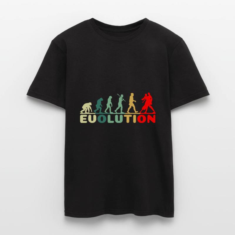 Tango dance dance evolution retro pour couple de danse T-shirt homme