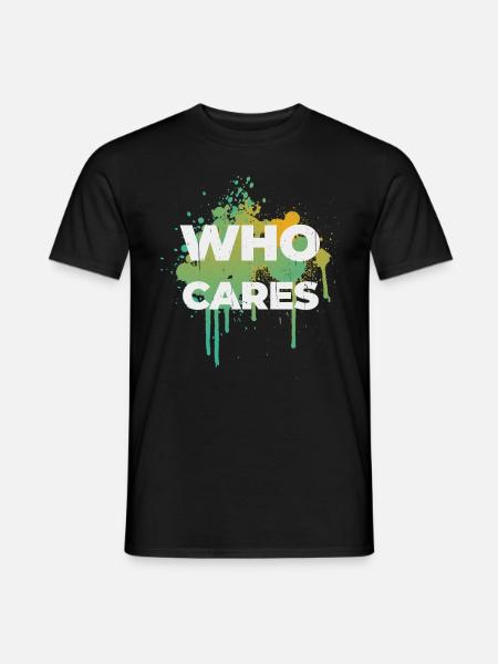 Peu importe l'idée de cadeau design - T-shirt homme - noir