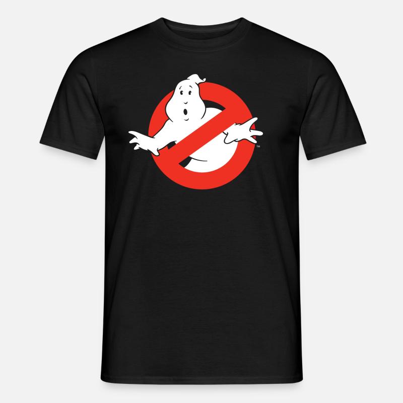 Ghostbusters Logo - Männer T-Shirt - Schwarz