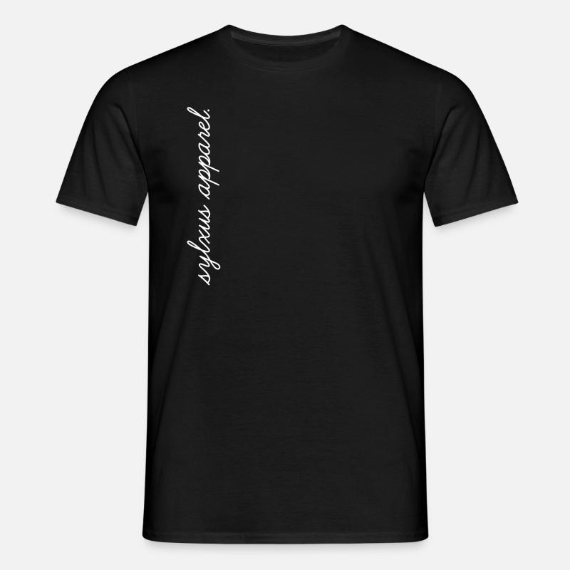 SA Script Logo - Men's T-Shirt - black