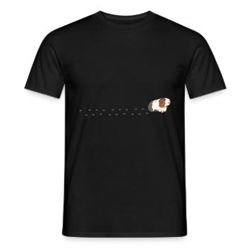 Guinea Pig Pets Guinea Pig - Men's T-Shirt - black - Front - AI Model Male 178 light (178cm)