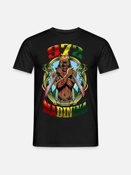 972 madinina - T-shirt homme - noir
