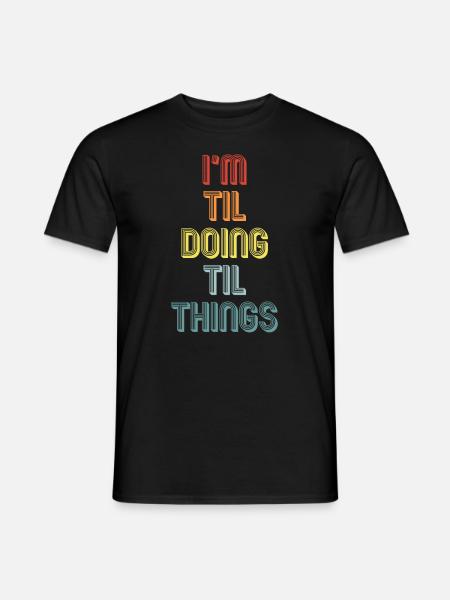 Til - T-shirt homme - noir
