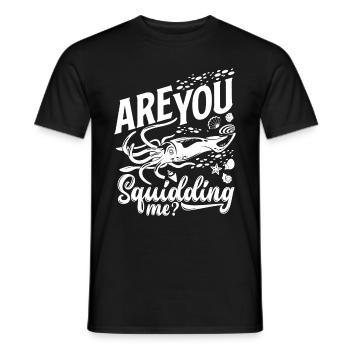 Marine Biology Marine Biologist Science Are You - Men's T-Shirt - black - Front - AI Model Male 178 light (178cm)
