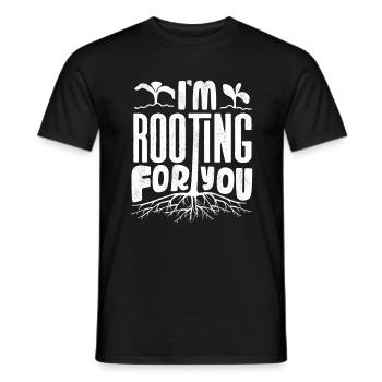 Horticulture Horticulteur Jardinage En Enracinement - T-shirt homme - noir - Devant - AI Model Male 178 light (178cm)