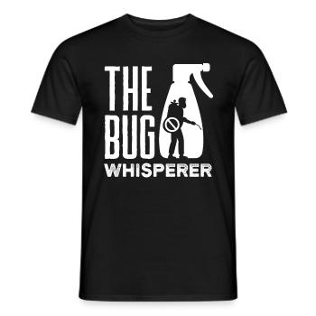 Pest Control Technician Exterminator The Bug - Männer T-Shirt - Schwarz - Vorne - AI Model Male 178 light (178cm)