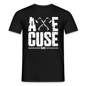 Axe Hatchet Throwing Hatchet Ax Thrower Axe Cuse - Männer T-Shirt - Schwarz - Vorne - AI Model Male 178 light (178cm)