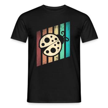 Ladybug Entomologist Ladybirds Entomology Ladybugs - Männer T-Shirt - Schwarz - Vorne - AI Model Male 178 light (178cm)