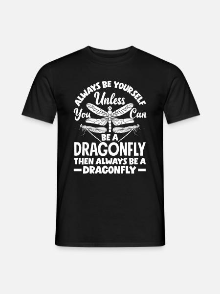 Libelle Libellen Libellen Insekten - Männer T-Shirt - Schwarz