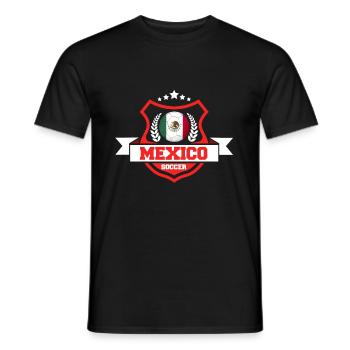 Mexiko fußball geschenk - Männer T-Shirt - Schwarz - Vorne - AI Model Male 178 light (178cm)