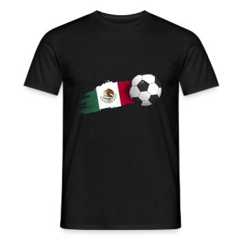 Mexiko-fußball-geschenk - Männer T-Shirt - Schwarz - Vorne - AI Model Male 178 light (178cm)