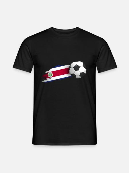 Costa Rica Football Gift - Men's T-Shirt - black