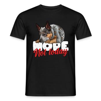 Bouvier australien - T-shirt homme - noir - Devant - AI Model Male 178 light (178cm)