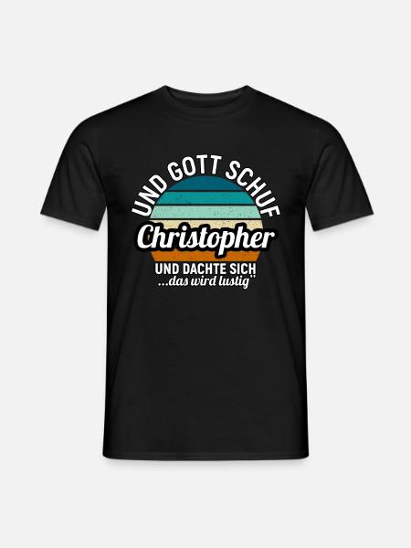Colin - Männer T-Shirt - Schwarz