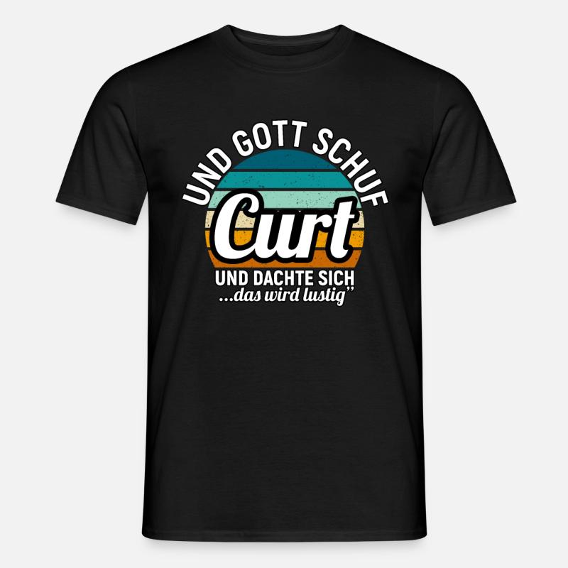Danny - Männer T-Shirt - Schwarz