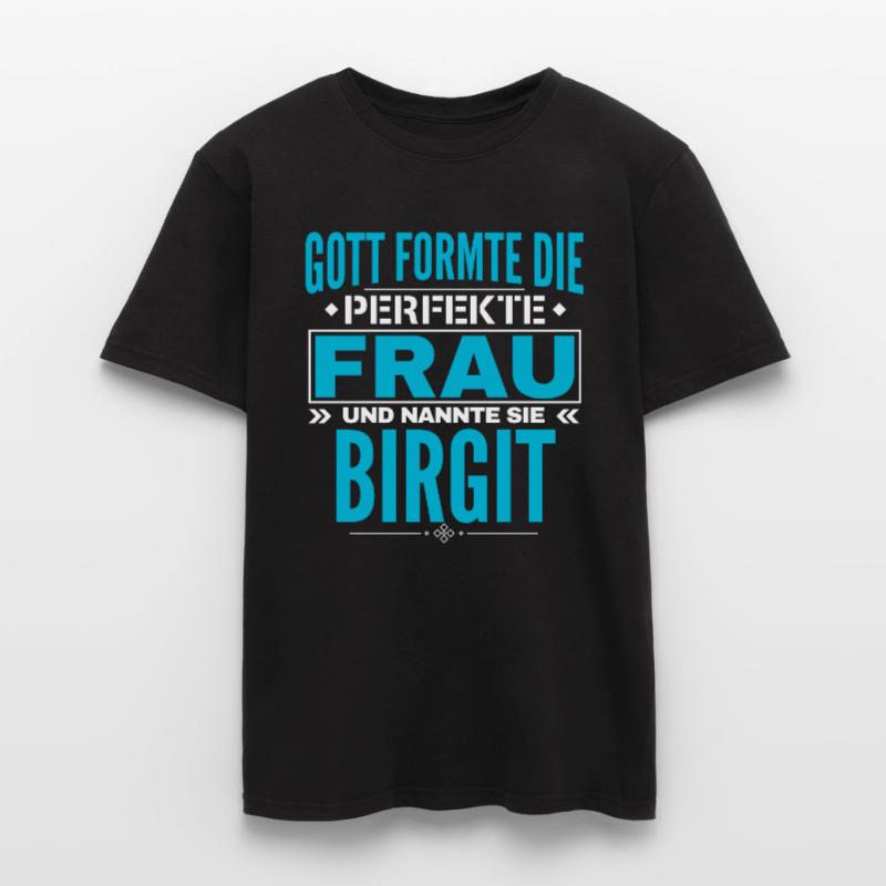 Birgit Name Design Men's T-Shirt