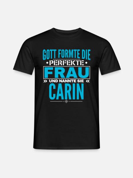 Carin Name Design - Men's T-Shirt - black
