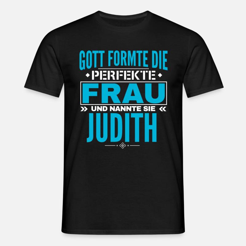 Conception du nom de Judith - T-shirt Homme - noir