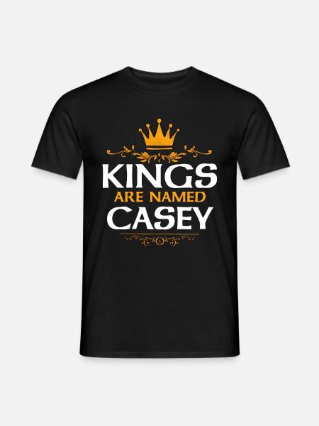 Casey - T-shirt homme - noir