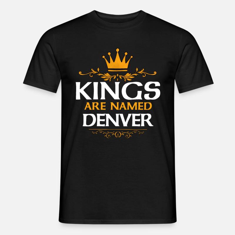 Denver - Männer T-Shirt - Schwarz