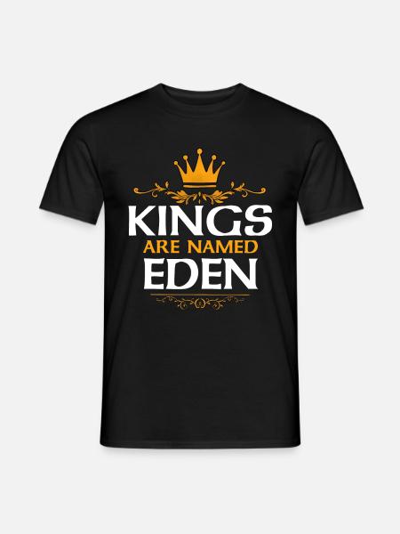 Eden - Männer T-Shirt - Schwarz