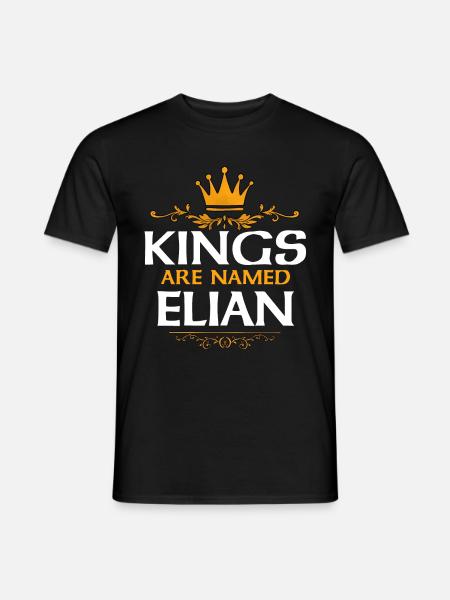 Elian - T-shirt homme - noir
