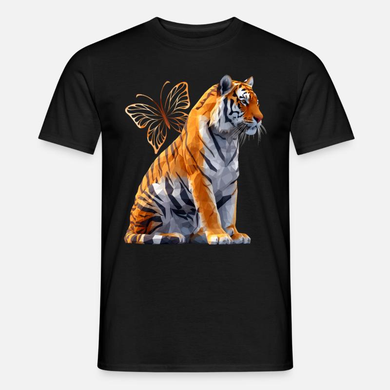 BengalTiger - Männer T-Shirt - Schwarz