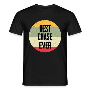 Best Chase Ever - Männer T-Shirt - Schwarz - Vorne - AI Model Male 178 light (178cm)