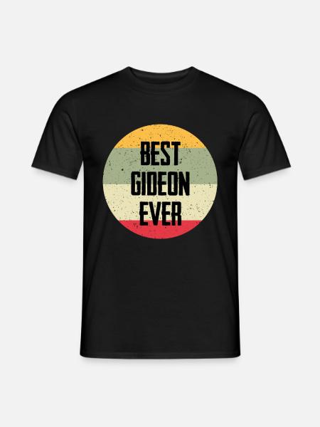 Best Gideon Ever - Men's T-Shirt - black