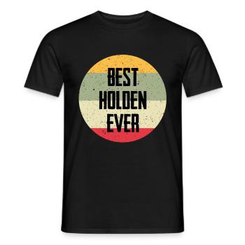 Best Holden Ever - Männer T-Shirt - Schwarz - Vorne - AI Model Male 178 light (178cm)